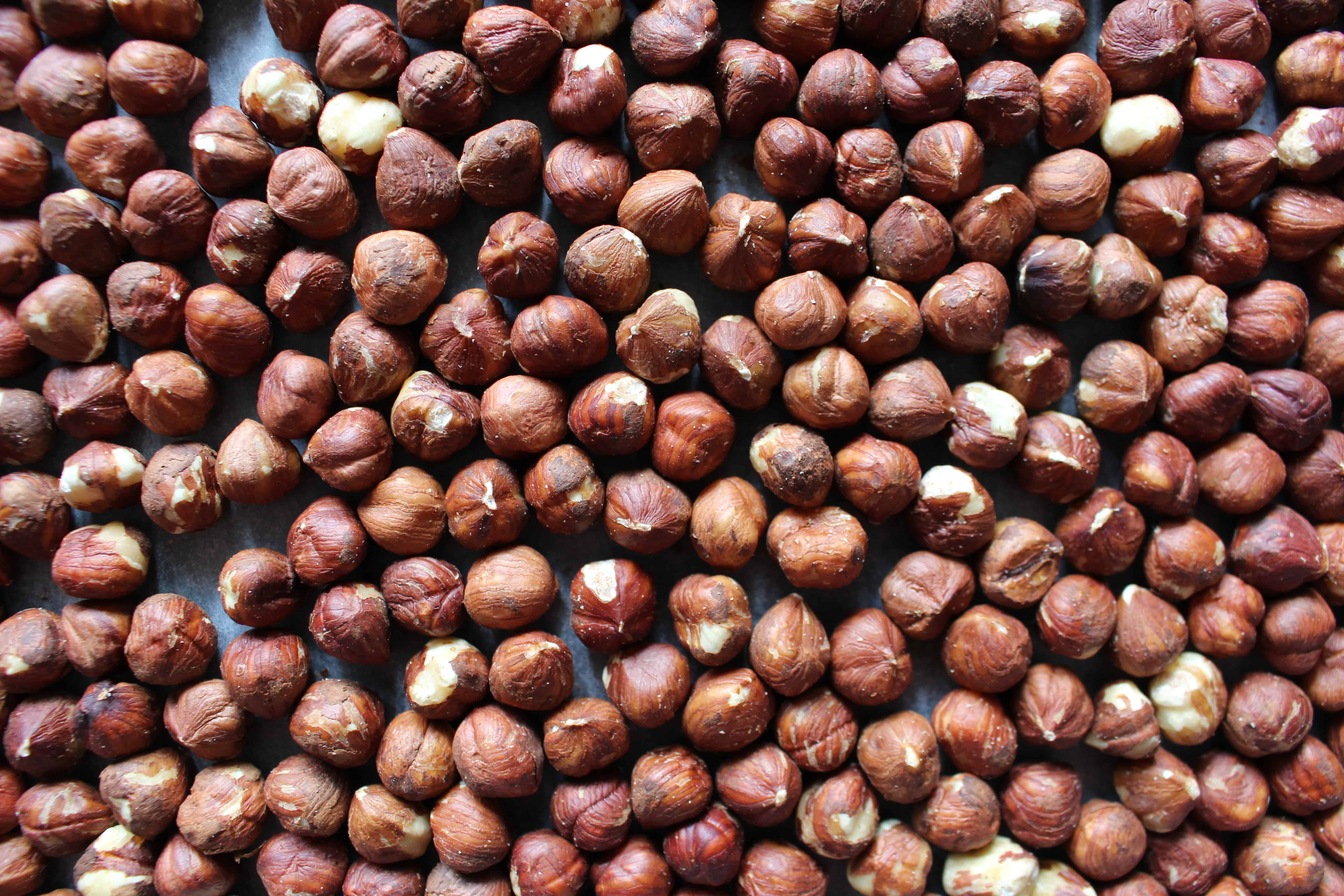 Roasted hazelnuts