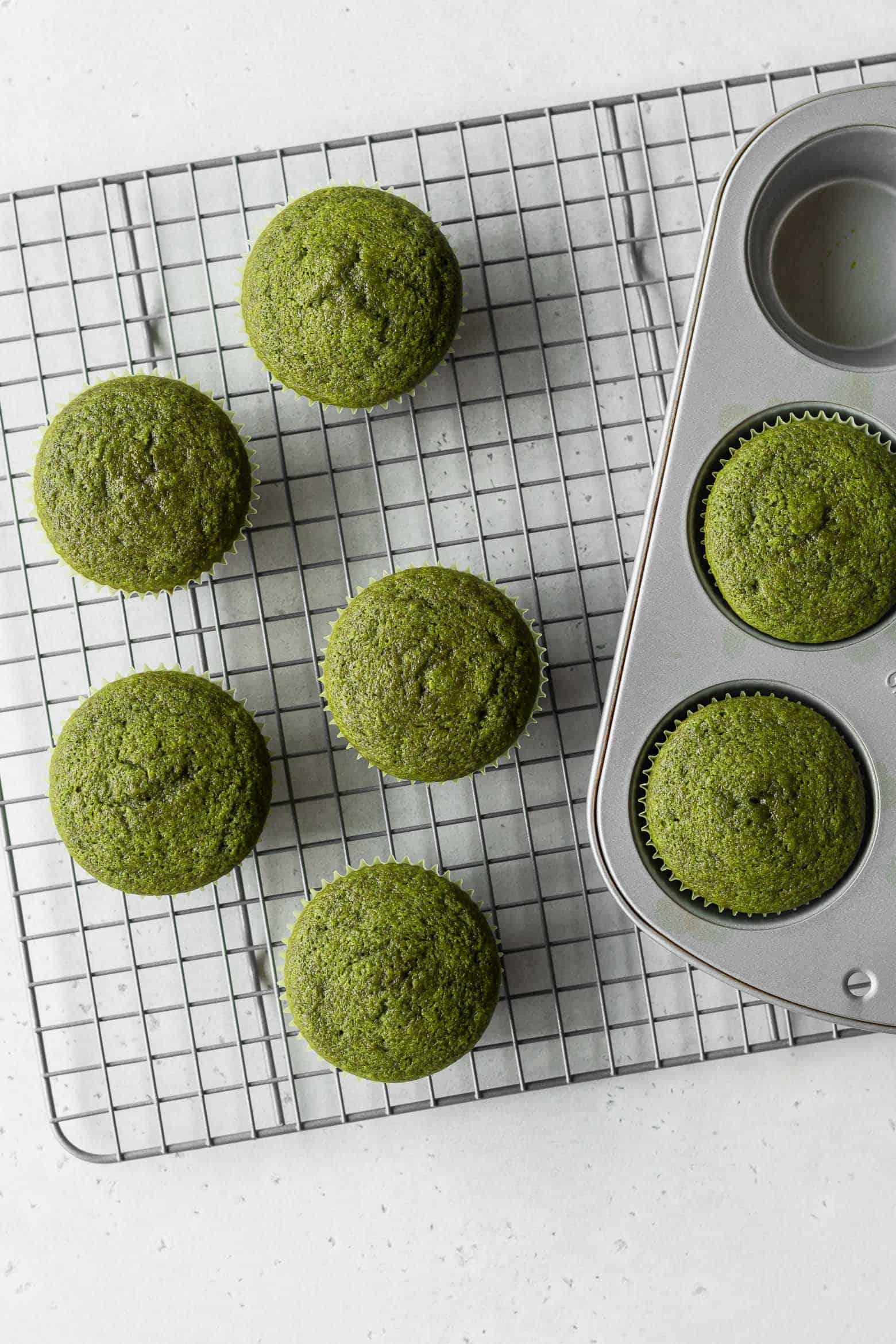 Take the cupcakes onto a wire rack to cool