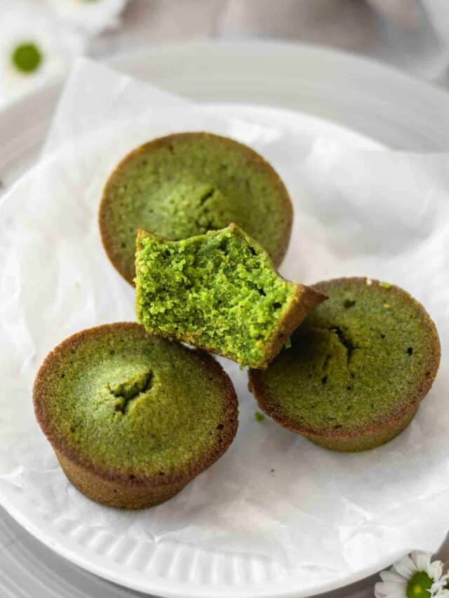 Matcha Cake Bites