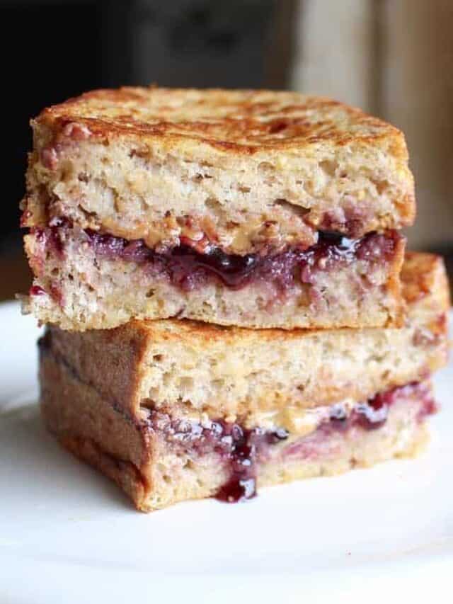 Peanut Butter Jelly French Toast