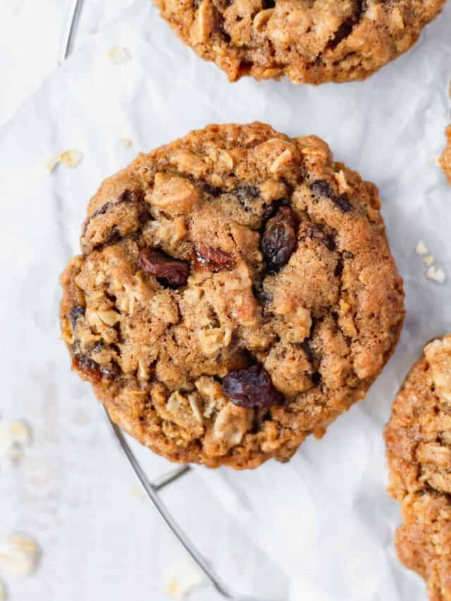 Brown Butter Oatmeal Cookies
