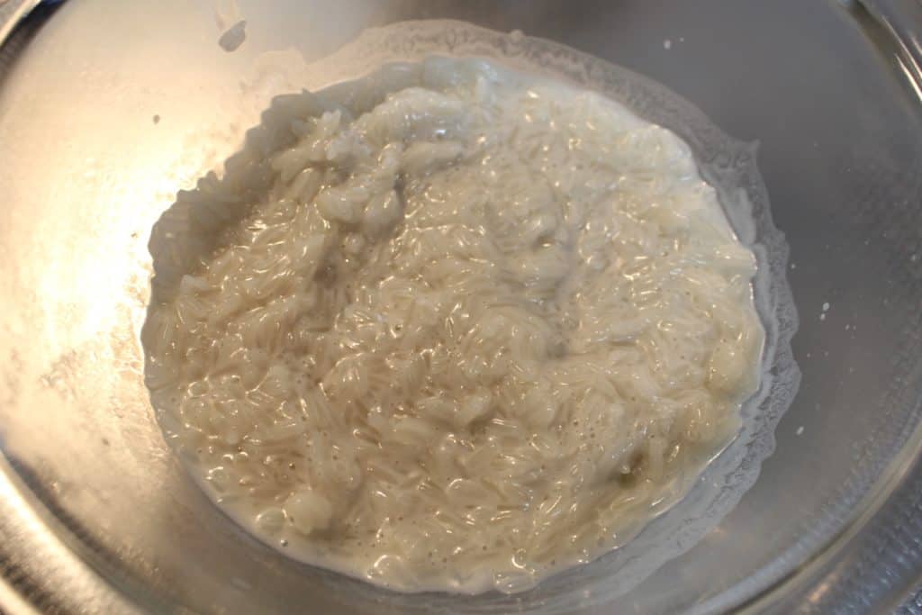Thai sticky rice (khao niao)