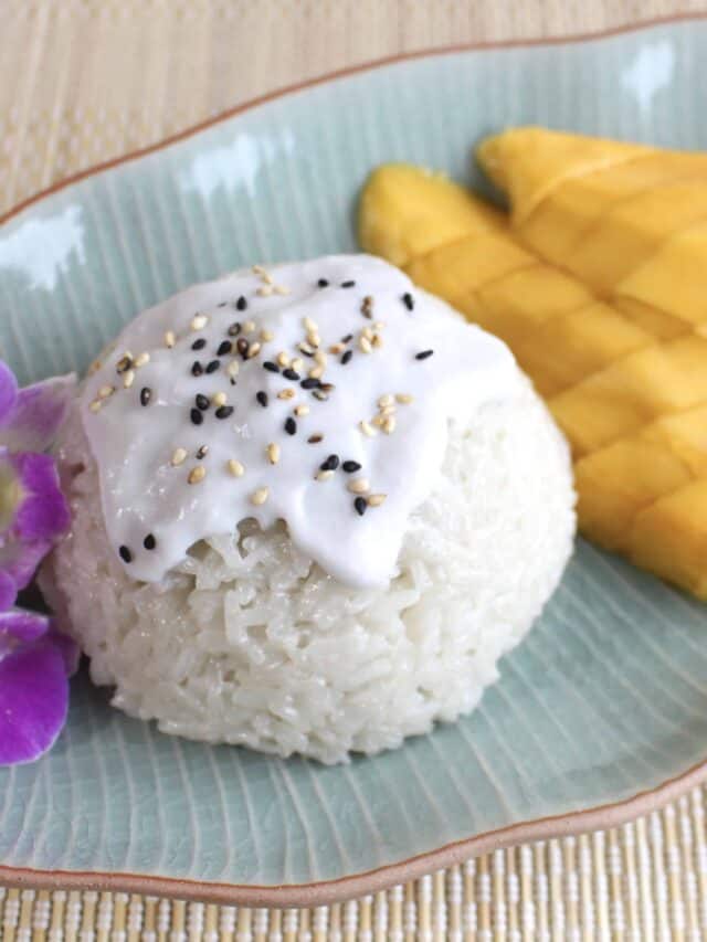 Homemade Mango Sticky Rice