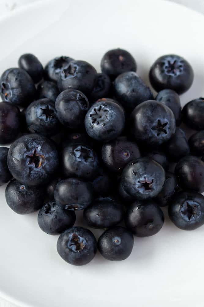 Fresh blueberries