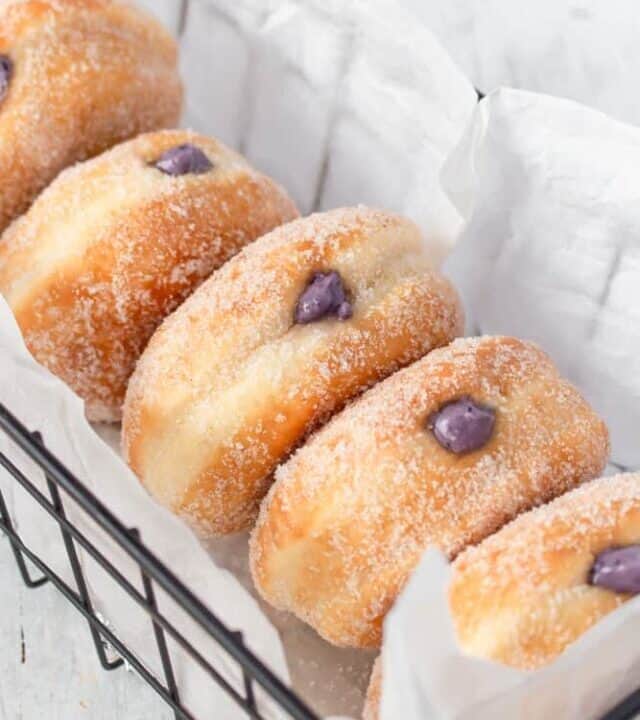 Is there anything better than a basket of donuts?
