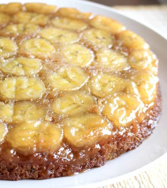 Banana Upside Down Cake