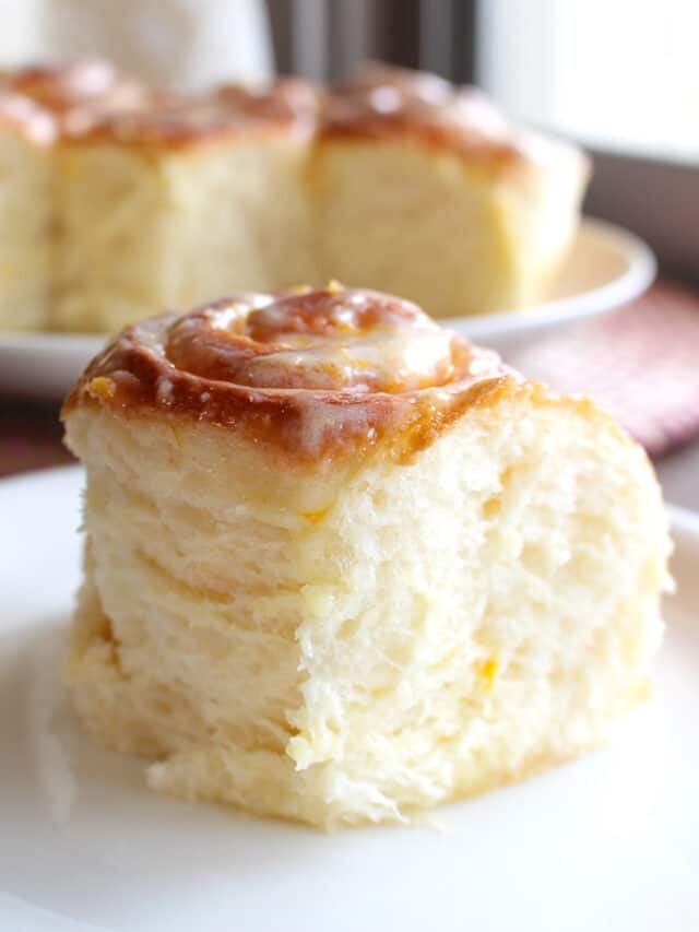 Homemade Lemon Rolls