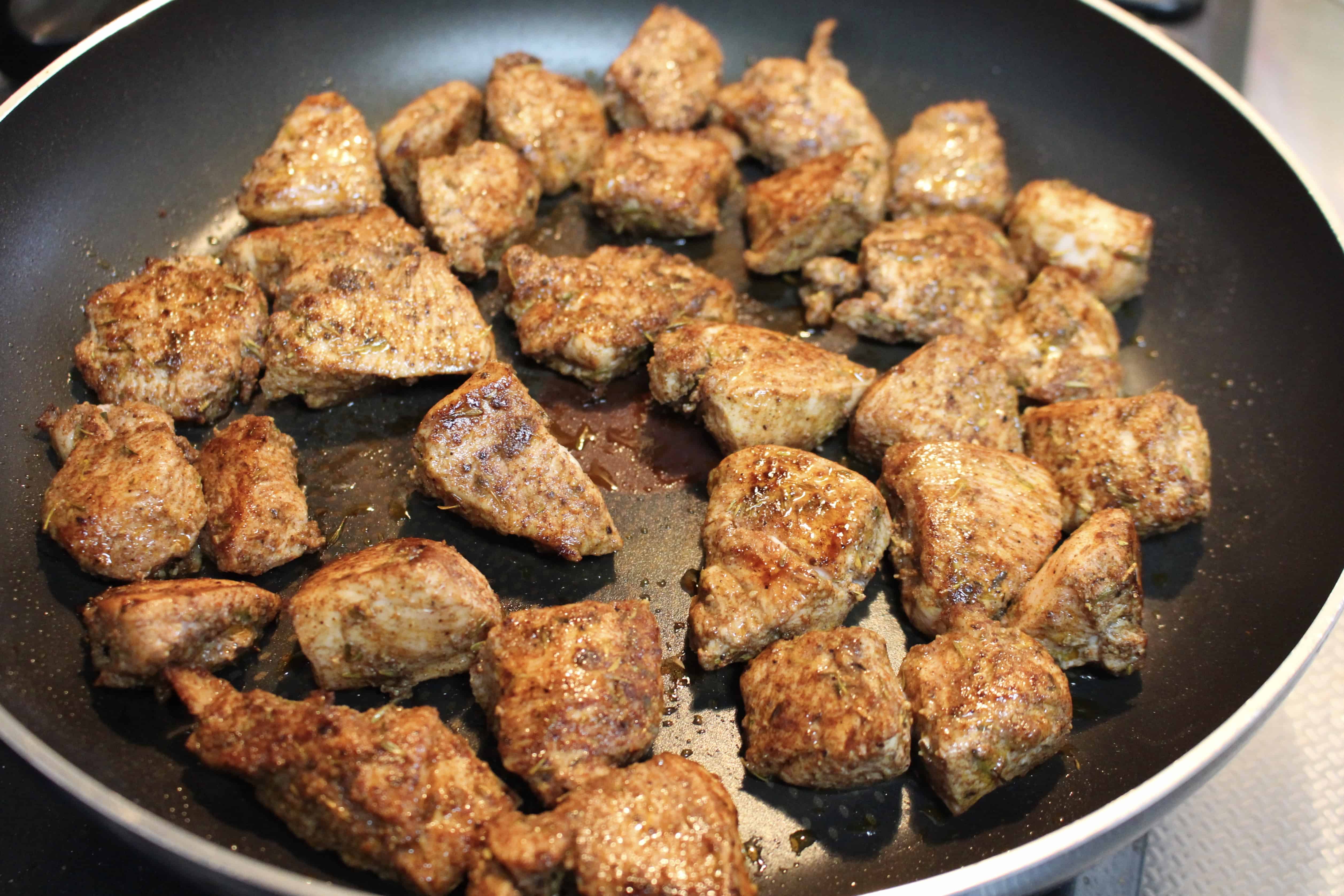 Chickpea Curry with Jerk Chicken