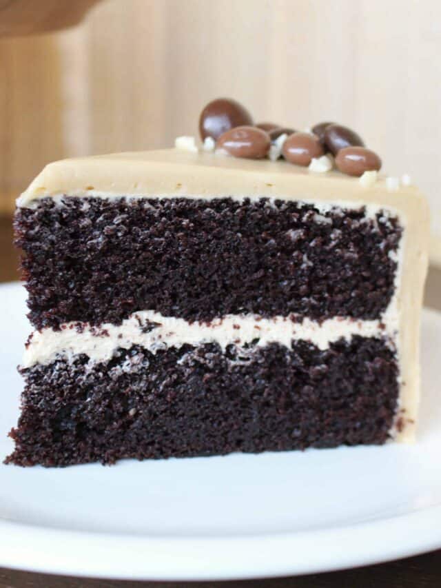 Amaretto Chocolate Mocha Cake