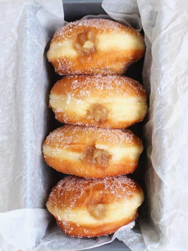 Filled Apple Donut Recipe