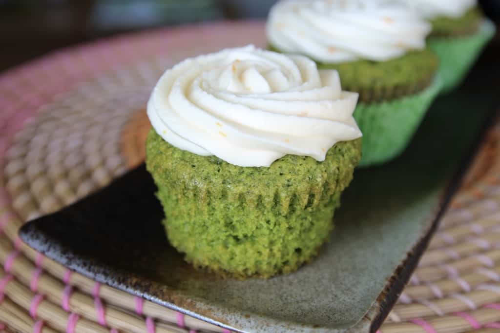 spinach cupcakes