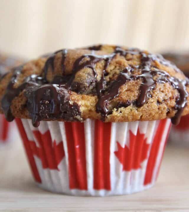 Moose Tracks Muffins (Peanut Butter Cup Muffins)