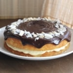 Coconut Boston Cream Pie