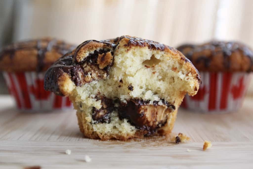 Moose Tracks Muffins (Peanut Butter Cup Muffins)