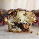 Moose Tracks Muffins (Peanut Butter Cup Muffins)