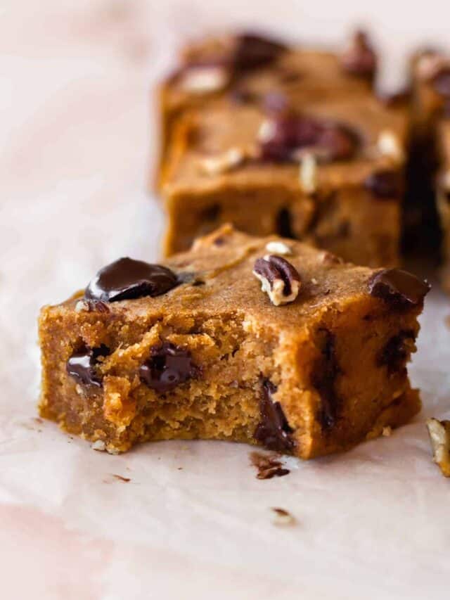 Pumpkin Bars Recipe