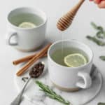 Thieves tea with honey drizzle