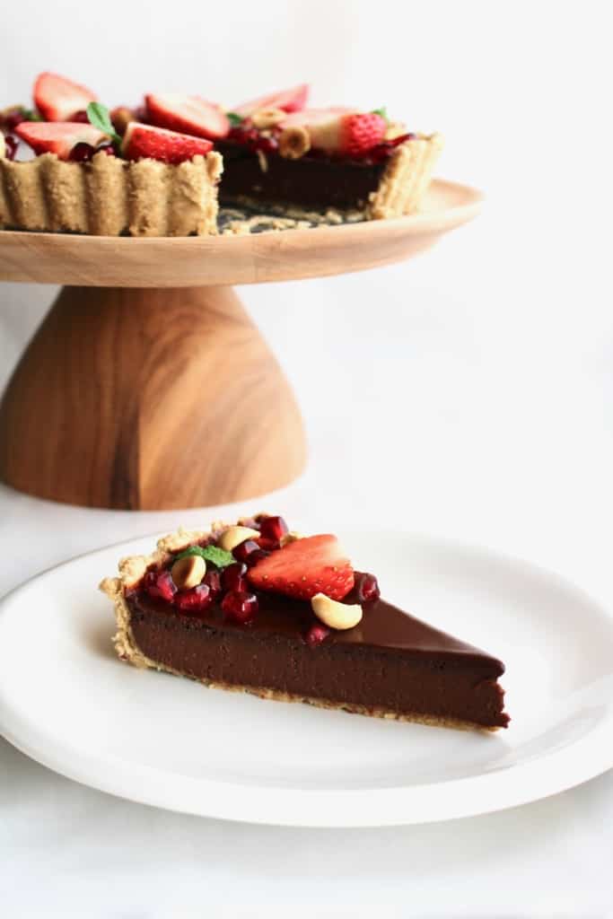 Bailey's chocolate tart