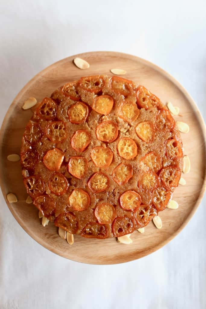 kumquat upside down cake