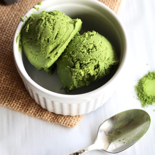 Vegan Matcha Ice Cream