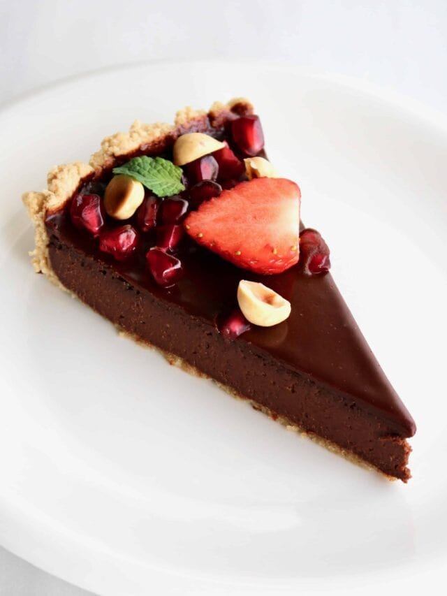 Irish Cream Chocolate Tart