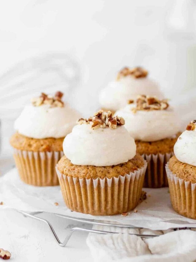 Carrot Cake Cupcakes