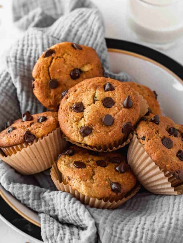 Chocolate Chip Zucchini Muffins