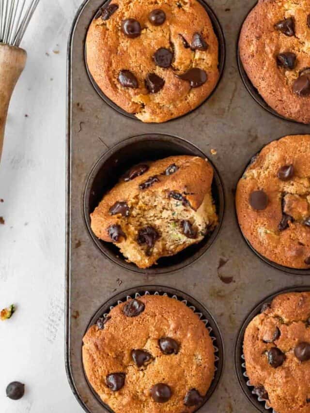 Gluten-Free Zucchini Muffins