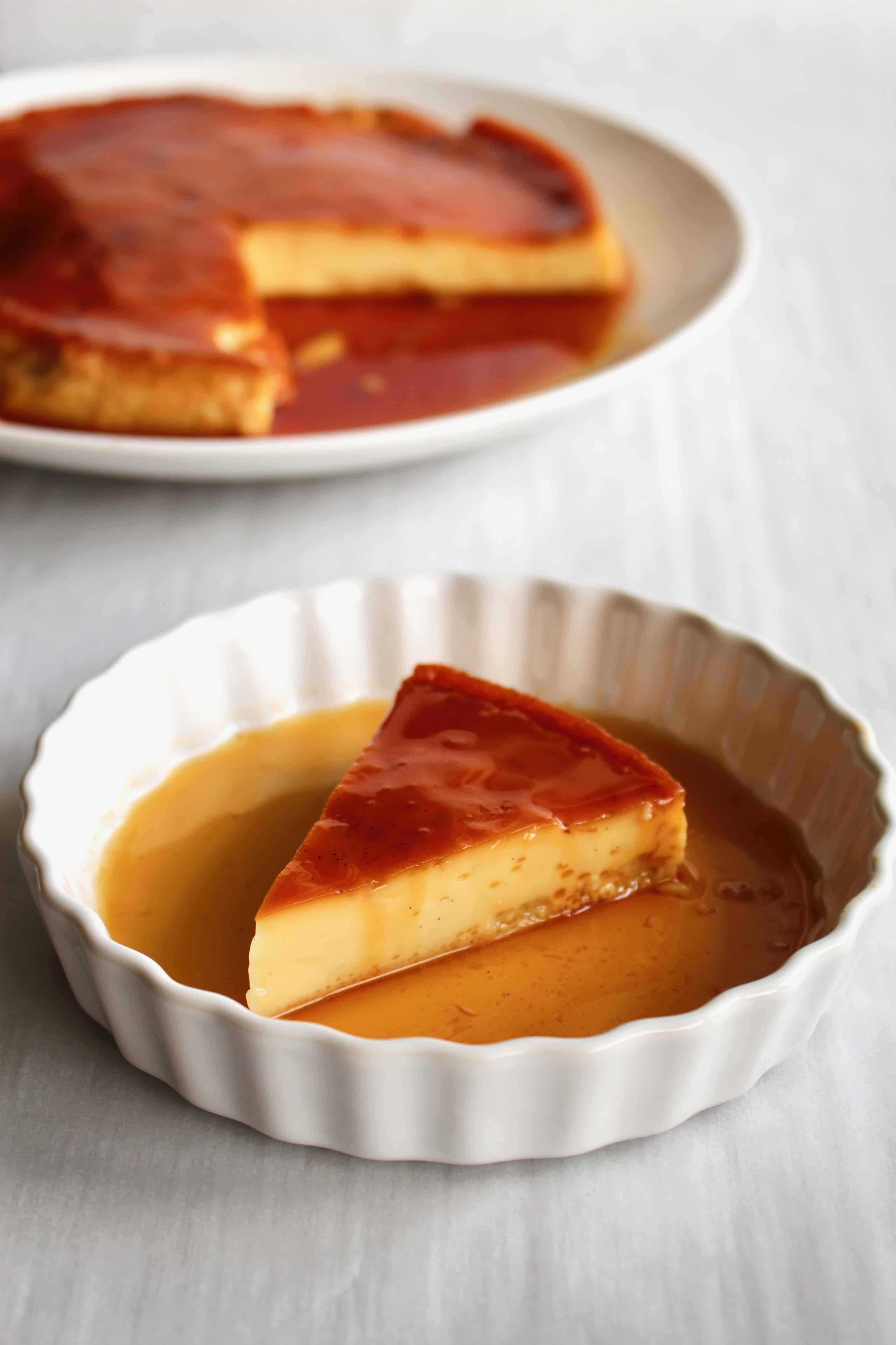 Filipino creme caramel