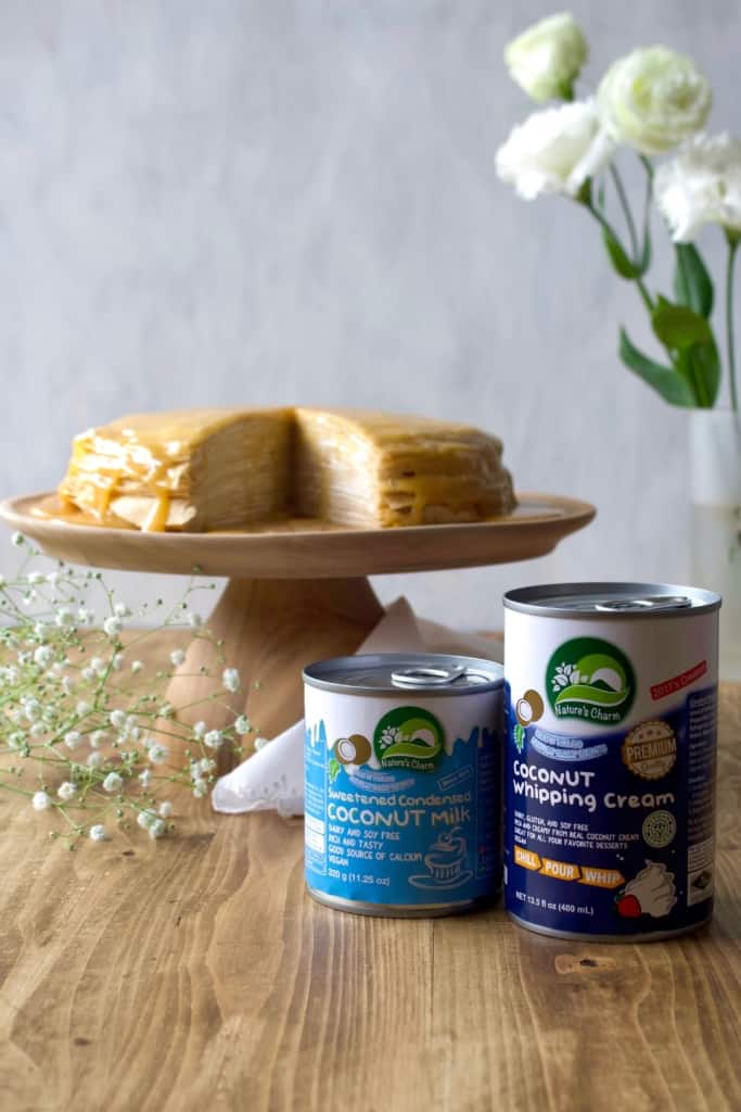 Nature's Charm condensed coconut milk and coconut whipping cream make this stunning dessert so delicious!