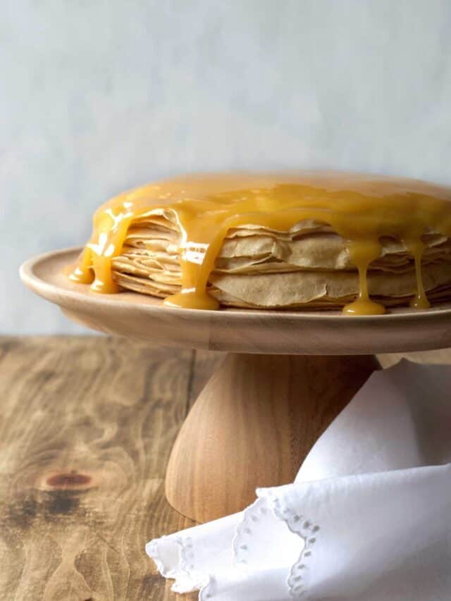 Dulce de Leche Crepe Cake