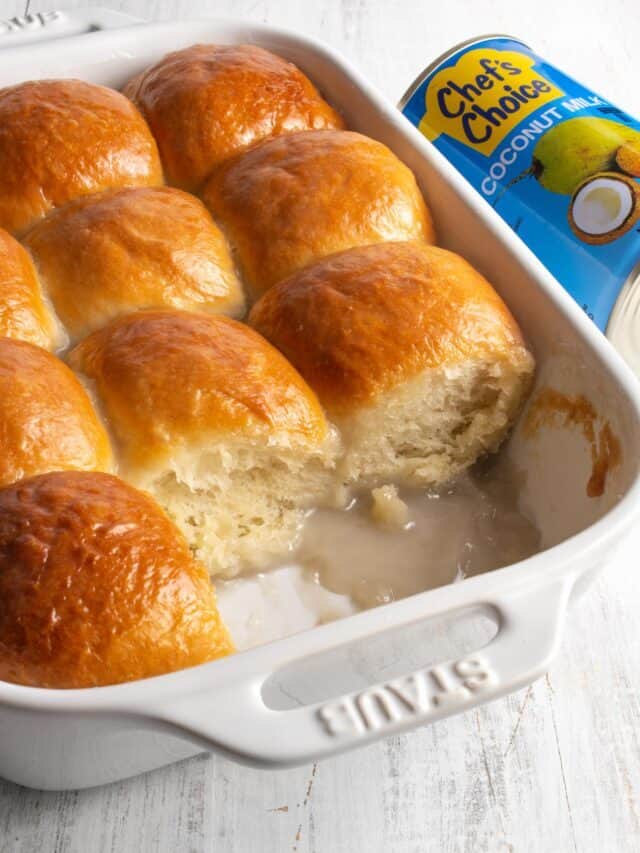 Pani Popo - Samoan coconut buns (Vegan!)