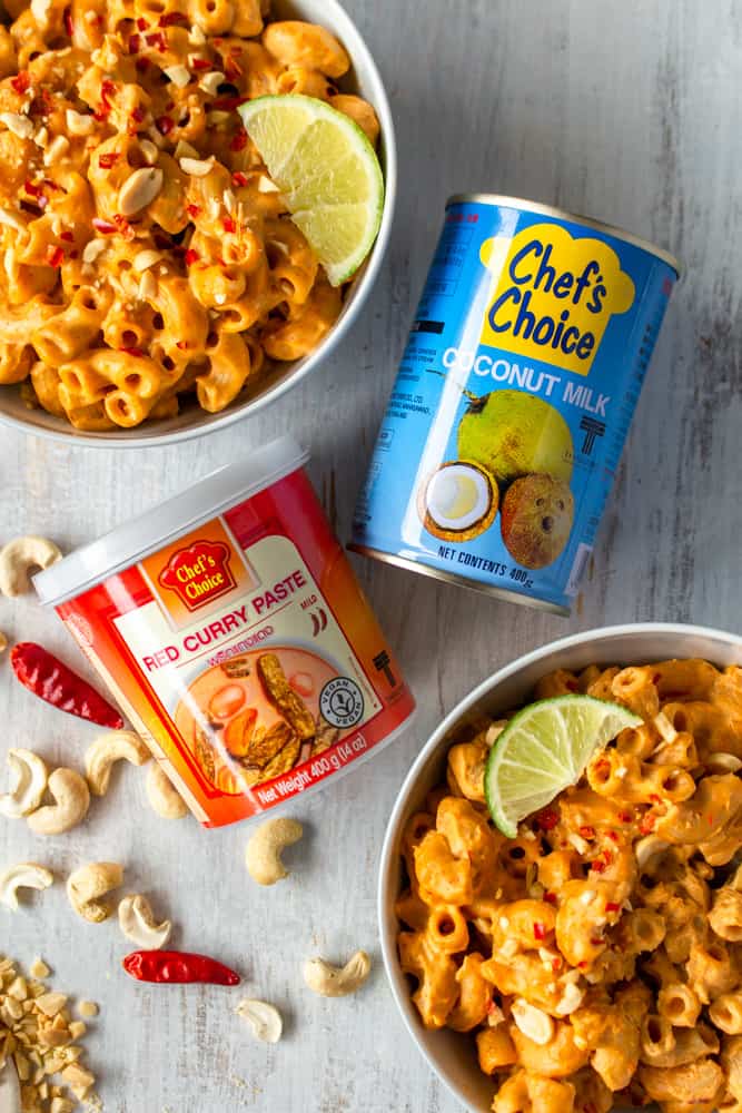 Chef's Choice coconut milk and red curry paste make this vegan dinner creamy, spicy, and absolutely delicious!