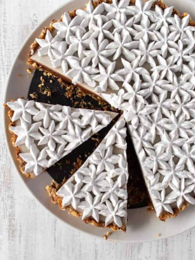 Vegan Chocolate Haupia Pie