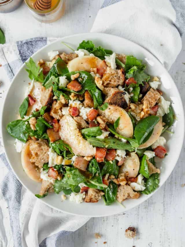 Honey Peach Salad