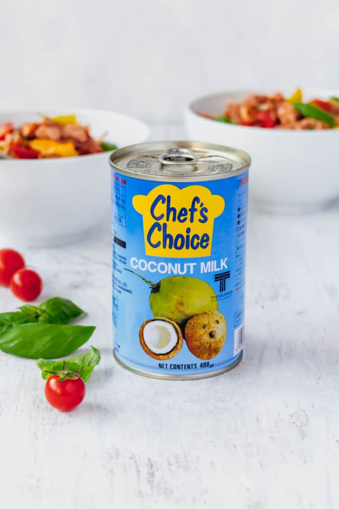 Chef’s Choice coconut milk makes for the creamiest cheese grits and polenta