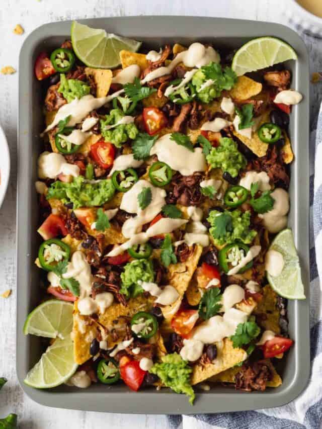 Simple Vegan Nachos