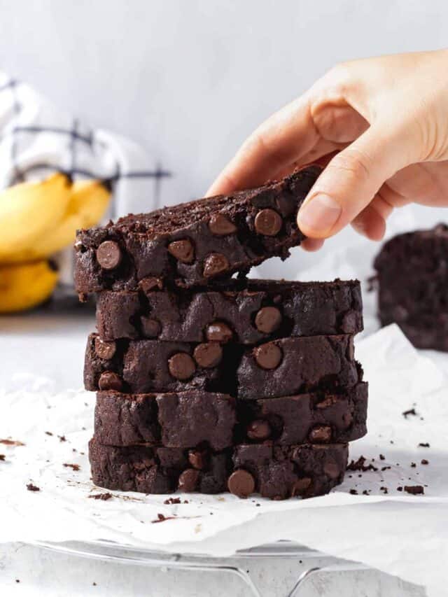 Double Chocolate Banana Bread