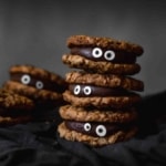 Halloween cookies that are easy to make, aren’t stuffed with food coloring, and absolutely delicious! Perfect for any Halloween Party! #halloweendessert #halloweencookies #halloweentreats #spooky #monstercookies