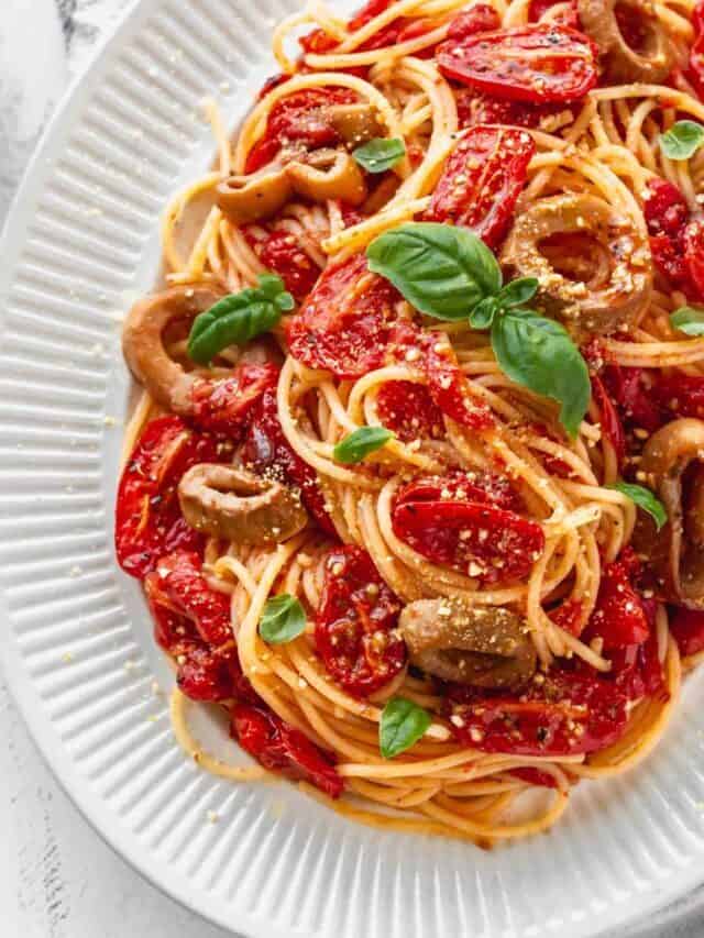 Vegan Calamari Pasta