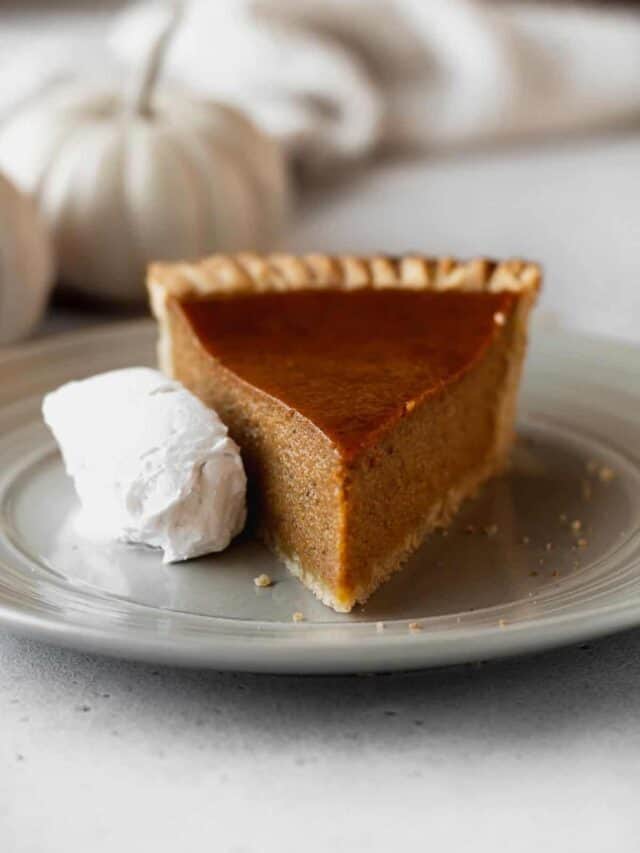 Dairy-Free Pumpkin Pie