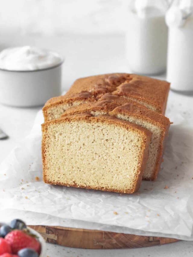 Vanilla Pound Cake