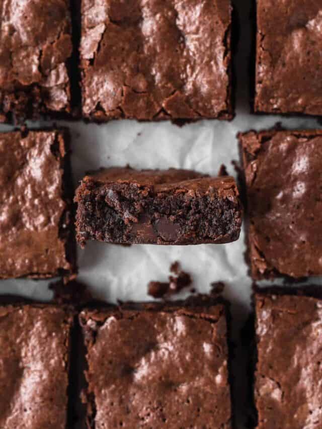 The BEST Fudgy Brownie Recipe