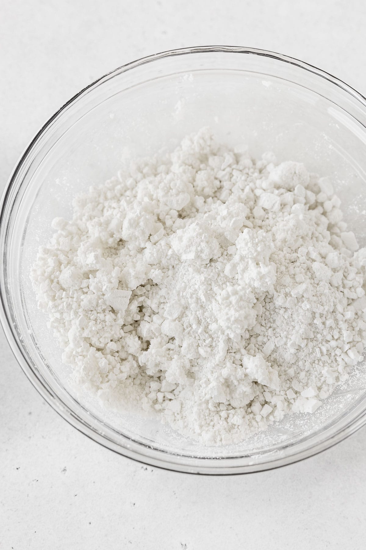 Shiratamako with a little water mixed into it.