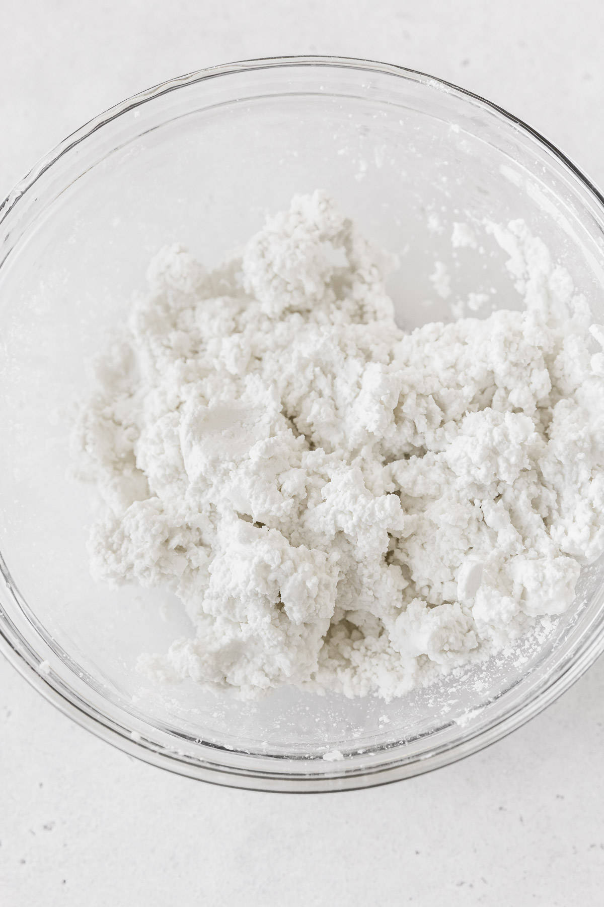 All of the water added into the shiratamako.