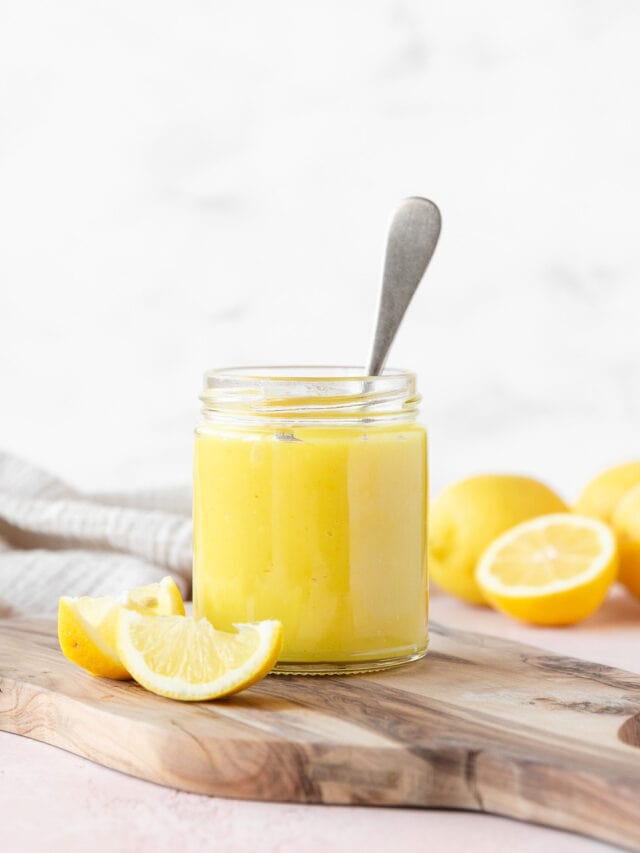 10 Minute Lemon Curd