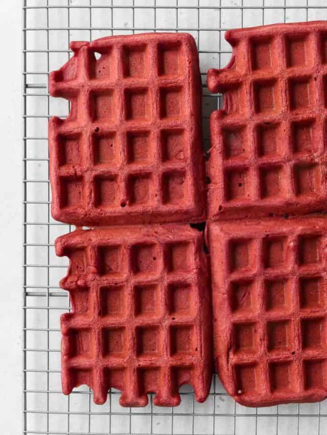 Easy Red Velvet Waffle Recipe